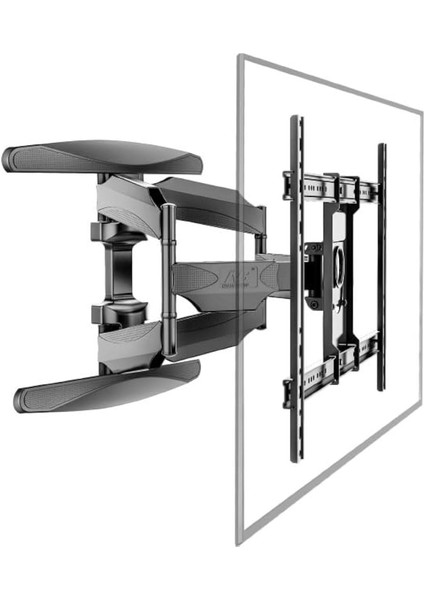 Bayou Nb P65 Lcd-Led-Oled 55"–85" Ultra Ince, Profosyonel Büyük Ekranlar Için Hareketli Tv Askı Aparatı