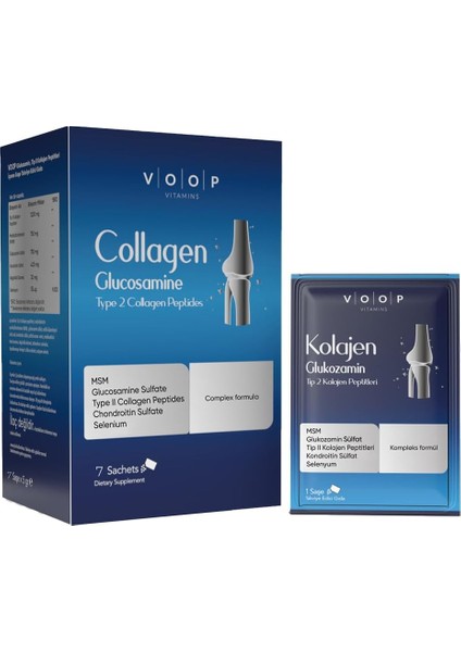 Voop Kolajen Glukozamin 7 Saşe