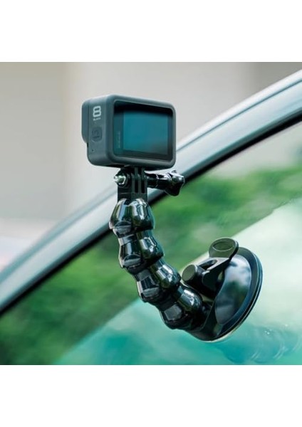 AX-231 Vantuzlu Araç Içi Esnek Kamera Tutucu –, Djı Osmo Action, ile Uyumlu, 1/4 Vida Bağlantılı, fiyatları