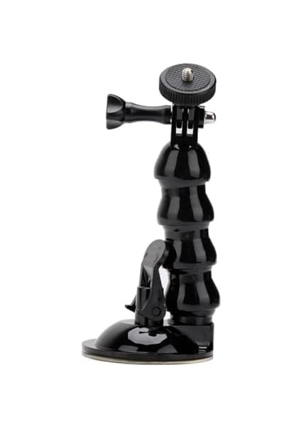 AX-231 Vantuzlu Araç Içi Esnek Kamera Tutucu –, Djı Osmo Action, ile Uyumlu, 1/4 Vida Bağlantılı, modelleri