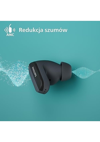 TAT3508BK Bluetooth Gürültü Önleme, Mikrofonlu Kulak Içi Kulaklık, Doğal Ses Veren Silikon Kulaklık, 21 Saate Kadar Çalma Süresi, Ipx4 Suya Dayanıklı, Siyah fiyatları