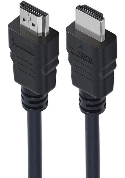 Plastik Düz Siyah 10 Metre HDMI Kablo Poşetli * Hytec