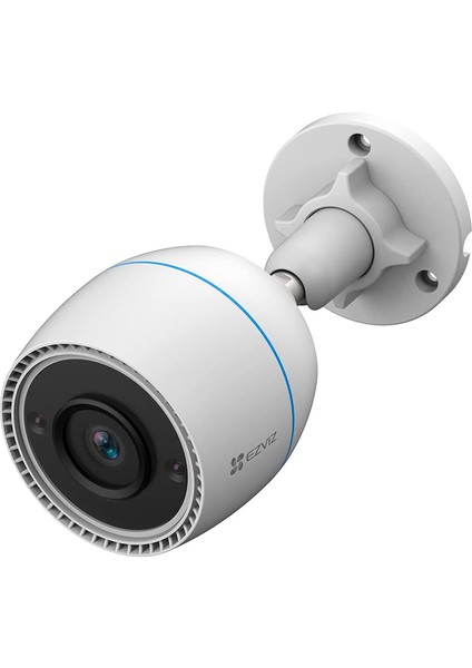 C3T 1080P Güvenlik Kamerası, 2,4 Ghz Wifi Dış Mekan Güvenlik Kamerası, Gece Görüşü, IP66