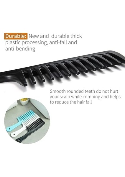 Bolivia's Büyük Saç Açma Tarak - Profesyonel Geniş Dişli Saç Taran, Kırık ve Dolaşık Saçlar Için Özel Tasarım, Hassas Saç Derisi Dostu, Saç Bakım Rutininizin Vazgeçilmezi modelleri