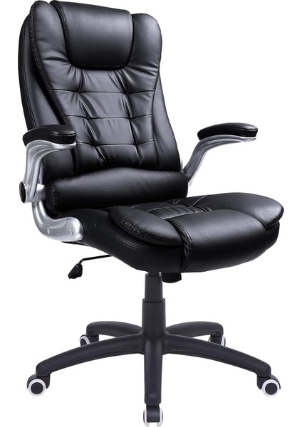 Ofis Koltuğu, Yönetici Koltuğu, Döner, Siyah, OBG51B, 111 x 77 x 71