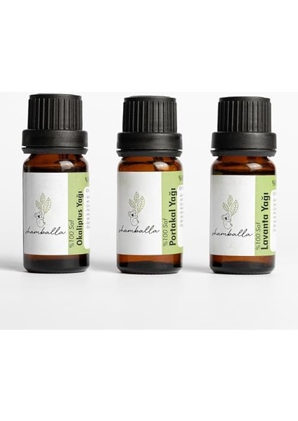 Shamballa Lavanta Yağı-Portakal Yağı- Okaliptus YAĞI%100 Saf Uçucu Yağ