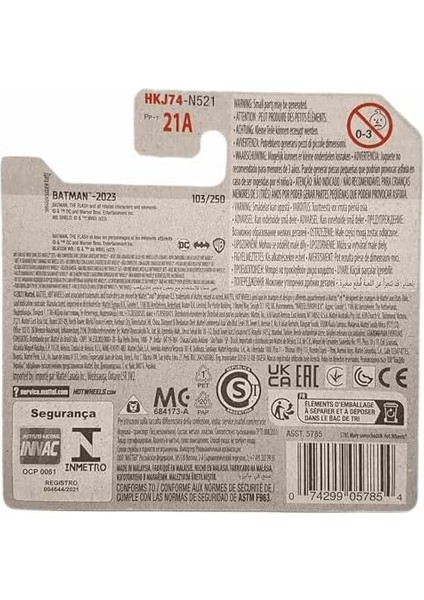 - Batmobile -: The 3/5 - HKJ74 - Short Card - Dc - Beyaz - 2023 fiyatları