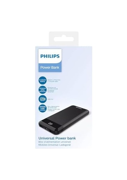 10.000 Mah Dijital Power Bank Siyah (2 Çıkış) DLP2710 fiyatları