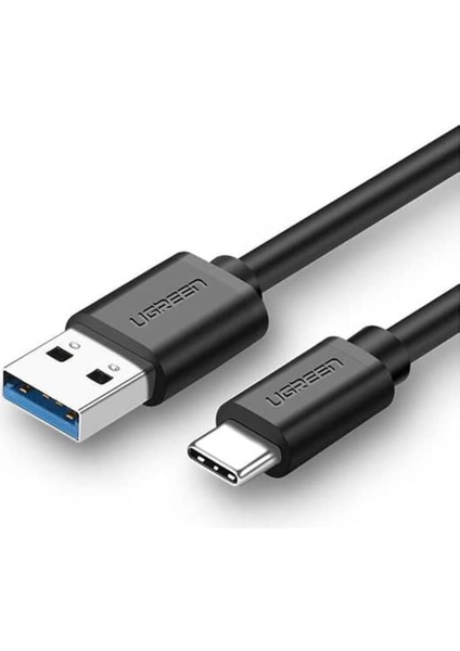 Ugreen 3.0 A Usb-A & Usb-C, Data ve Şarj Kablosu,1 Metre, Siyah, ACBUGN20882