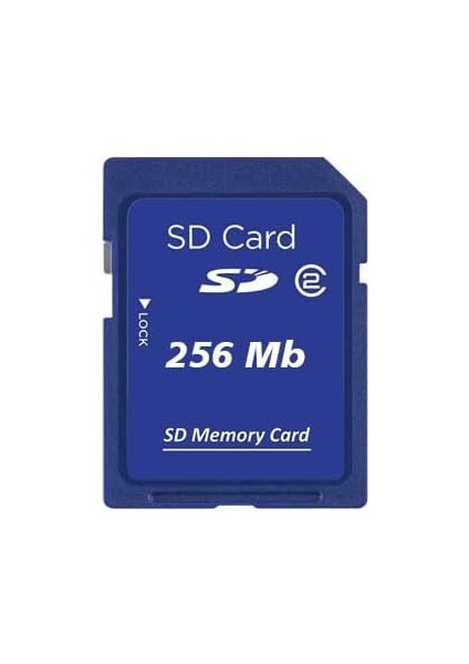 Sd Hafıza Kartı 256 MB Fotoğraf Makinaları Için Sd Hafıza Kartı 256 MB