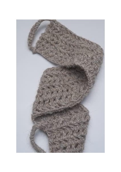 Keçi Kılı Sırt Lifi El Örmesi. 70 cm 11 cm Gri fiyatları