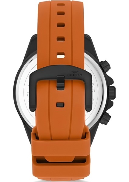 Ferro Turunucu Silikon Kordon Erkek Kol Saati Fonksiyonlar Aktif 3 Atm Su Geçirmez TH-FM31380DWT-ZL fiyatları