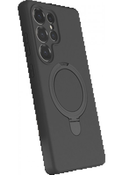 Samsung Galaxy S24 Ultra Regal Magsafe Standlı Kapak - Titan Gri fiyatları