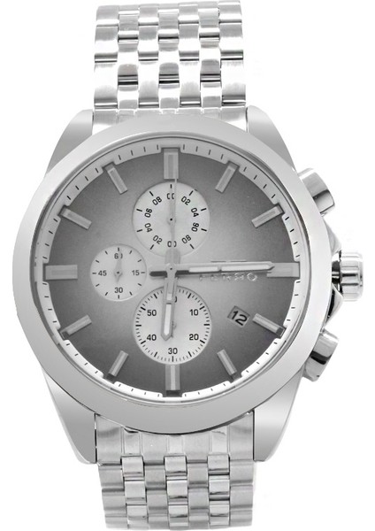 Ferro Çelik-Silikon Değiştirebilir Çift Kordunlu Erkek Kol Saati TH-FM31387AWT-A