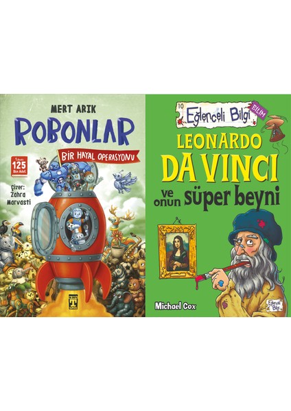 Robonlar 2 Bir Hayal Operasyonu (Mert Arık) ve Leonardo Da Vinci ve Onun Süper Beyni