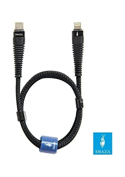 Lightning To Type-C Pd 5A 100W Örgülü Hızlı Şarj ve Data Kablosu 1 Metre modelleri