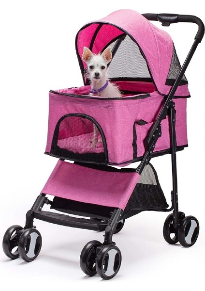 Kedi & Köpek Taşıma Arabası DTC802-PINK