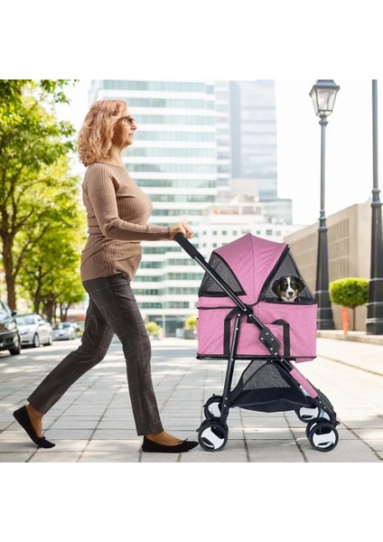 Kedi & Köpek Taşıma Arabası DTC802-PINK fiyatları