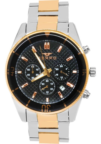 Ferro Çelik-Silikon Değiştirebilir Çift Kordunlu Erkek Kol Saati TH-FM31920D-J