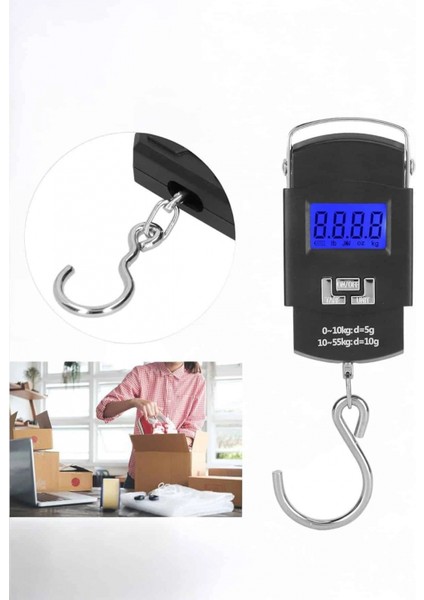 Ieg 50 kg El Kantarı Ağırlık Ölçer Dijital Ekranlı Kancalı Portatif modelleri