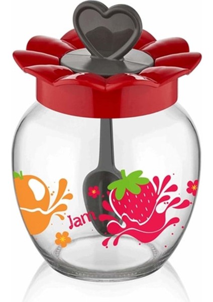 Frutta Kaşıklı Kavanoz 370 cc ROYALEKS-C-00181