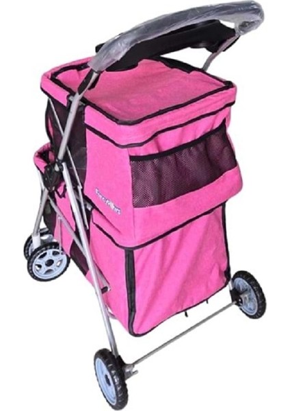 Kedi & Köpek Taşıma Arabası DTC808-PINK modelleri