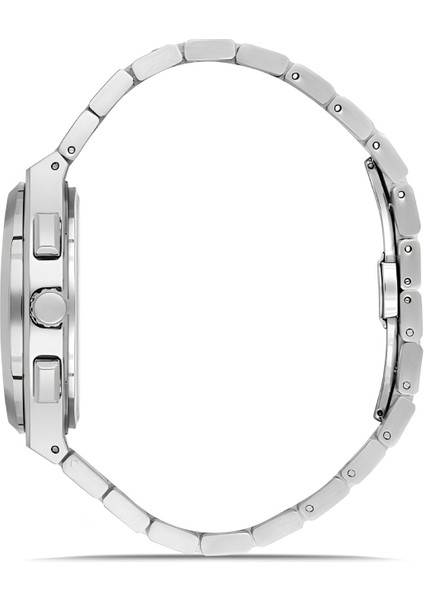 Ferro Gümüş Renk Çelik Kordon Erkek Kol Saati Fonksiyonlar Aktif 3 Atm Su Geçirmez TH-FM43027A-A7 fiyatları