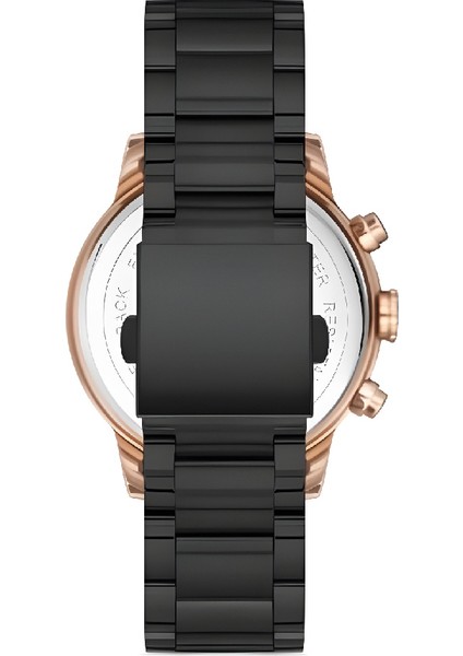 Ferro Siyah Çelik Kordon Erkek Kol Saati Tüm Fonksiyonlar Aktif 3 Atm Su Geçirmez TH-FM31916A-R fiyatları