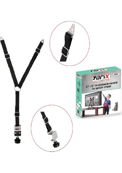 Ss-01 Tv Güvenlik Kemeri