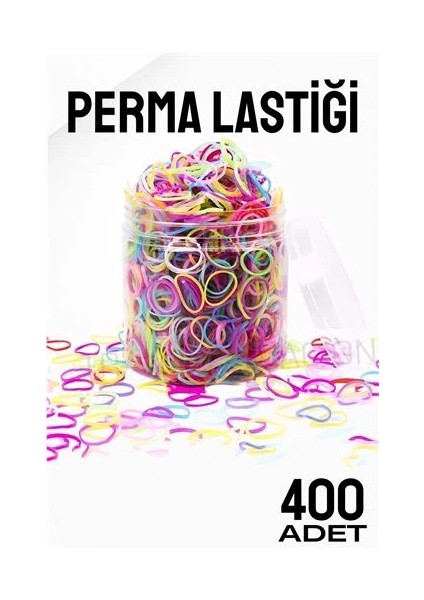 Bfs Perma Lastiği Ince 400 Adet Renkli