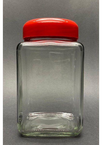 2 Lt Köşeli Cam Kavanoz ROYALEKS-12623