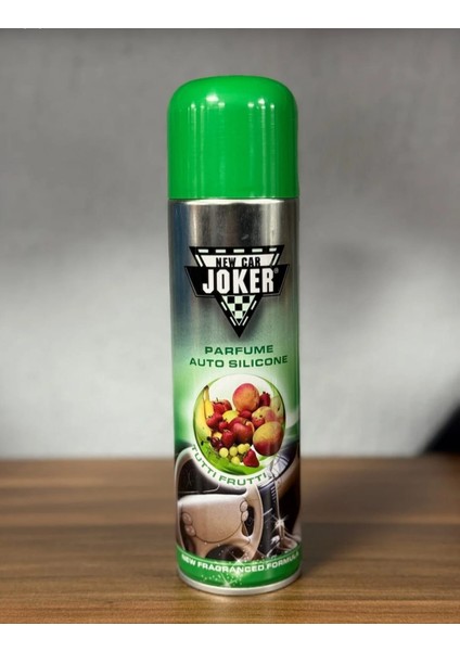 Joker Torpido Deri Plastik Parlatıcılı Silikon Tutti Frutti Kokulu Parfüm Sprey 200ML Joker Tutu Frutti