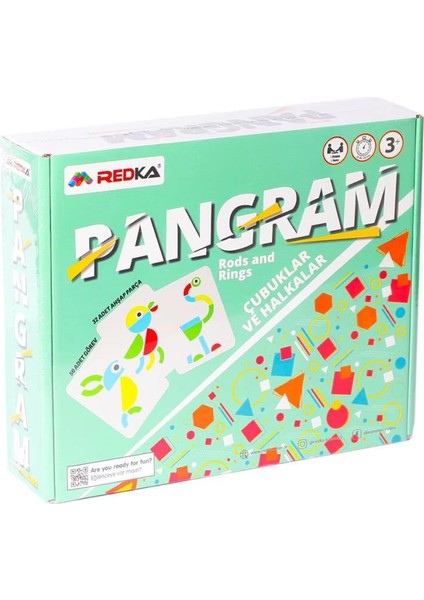 Bfs 5646 Pangram Çubuklar ve Halkalar -Redka