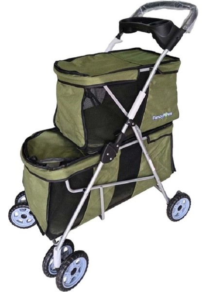 Kedi & Köpek Taşıma Arabası DTC808-GREEN