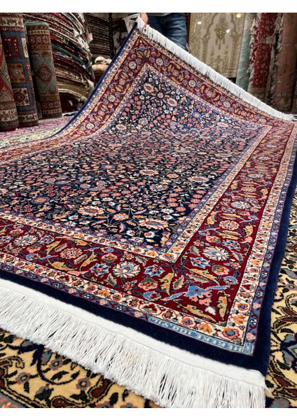 El Dokuma Sümerbank Hereke Halısı 100.SERISI Yedi Dağın Çiçeği Birinci Sınıf Kalite Ebat 235X50