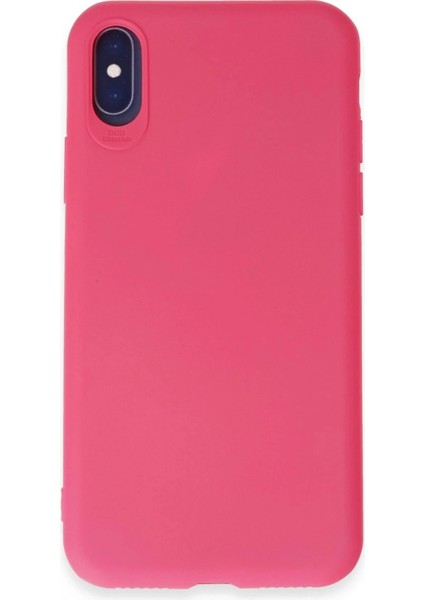 Ieg iPhone x Kılıf First Silikon - Pembe