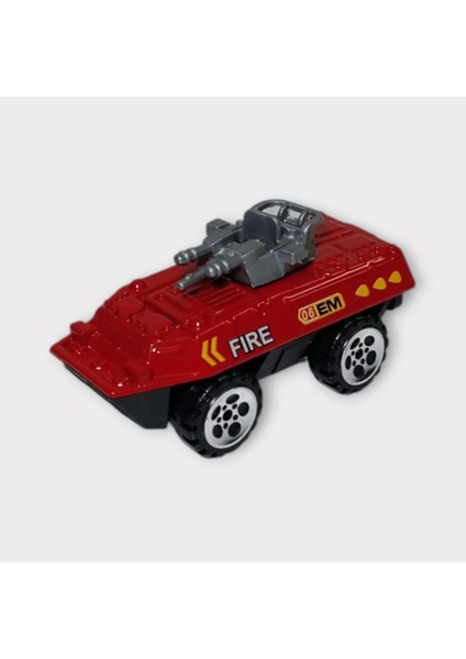 Küçük Metal Itfaiye Araçları 7 cm - Panzer (Lisinya)