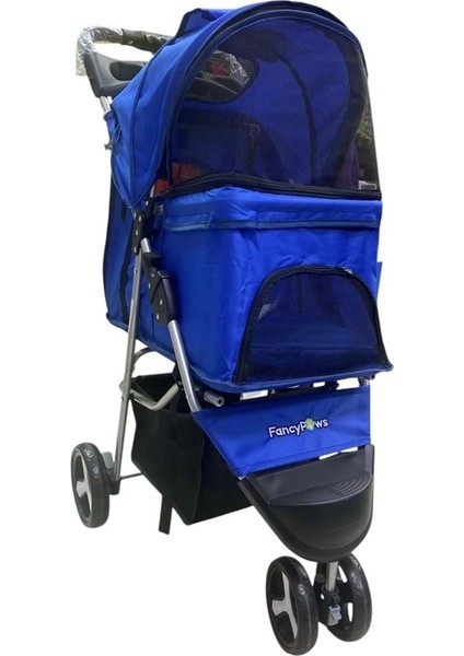 Kedi & Köpek Taşıma Arabası DTC803-ROYAL Blue