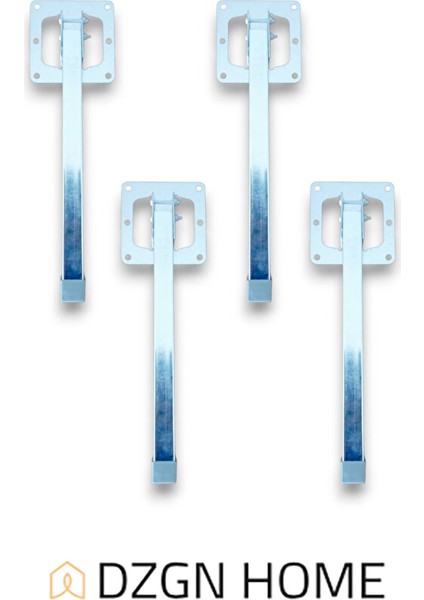 Metal 4'lü Takım Sofra Ayağı - Metal Katlanır Yer Sofrası Ayağı 30 cm indirimleri