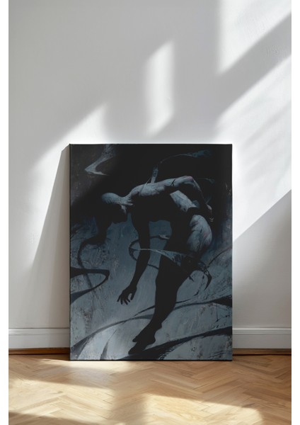 Ruhun Çatlaması - Kanvas Tablo - Gotik Sürrealizm Figüratif Modern Duvar Dekoru fiyatları