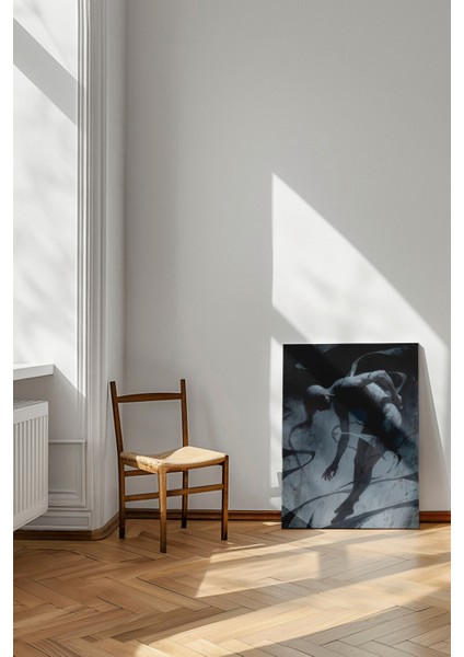 Ruhun Çatlaması - Kanvas Tablo - Gotik Sürrealizm Figüratif Modern Duvar Dekoru modelleri