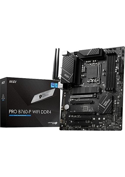 Msı Pro B760-P Wıfı Ddr4 Soket 1700 Ddr4 5333(OC) Pcı-E,m.2 Usb3.2 Hdmı,dp, 1x 2.5g Lan Wı-Fı 6e Atx Anakart modelleri