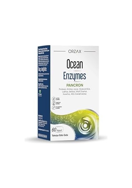 Ocean Ocean Enzymes Pancron 60 Kapsül
