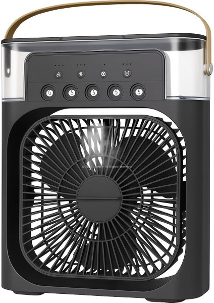 Soğuk Buharlı Masaüstü Sulu Mini Hava Soğutucu Fan Su Hazneli Taşınabilir Kişisel Klima Sessiz USB Ofis Ev Oda Kullanımına Uygun