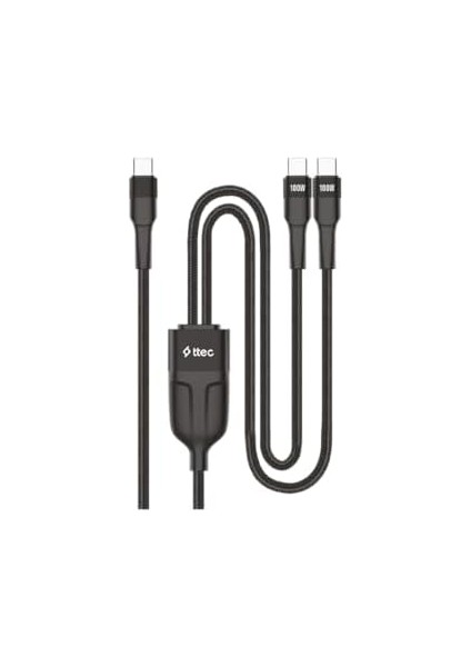 Alumicable Duo Usb-C – 2* Usb-C 100W 150CM Hızlı Şarj Kablosu modelleri