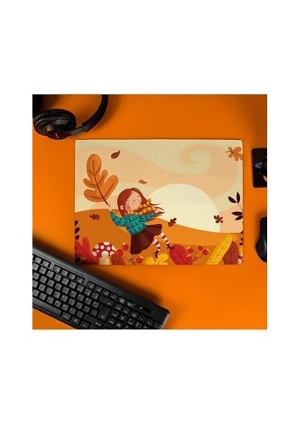 Arkadaşa Hediye Sonbahar Tasarımlı 40X30 Mousepad - Mouse Pad - Fare Altlığı - Mouse Pad fiyatları