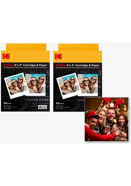 Mini4, Minishot3 Era 120 Fotoğraf 4"x4" Kartuş