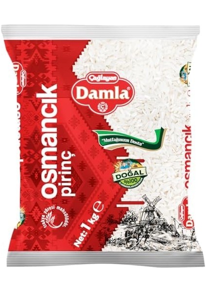 Damla Osmancık Pirinç 1 kg
