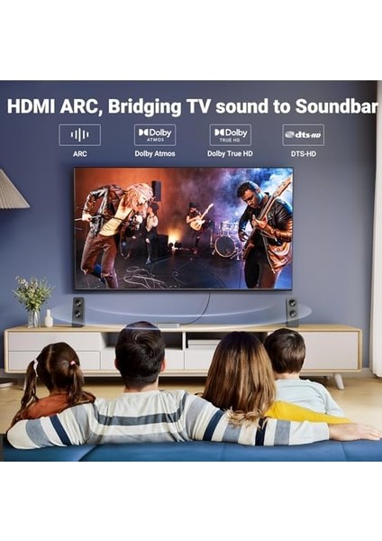 Ugreen 4K HDMI Kablosu Arc 3D Ethernet Için Ps5 Xbox Series S DVD Monitör (3m) fiyatları