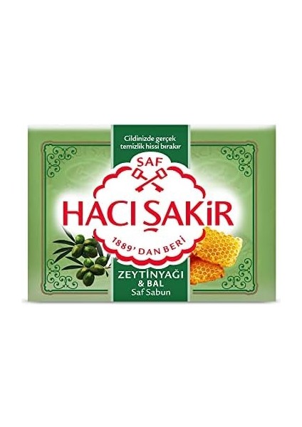 Hacı Şakir Zeytinyağı & Bal 4X150 gr Kalıp Sabun
